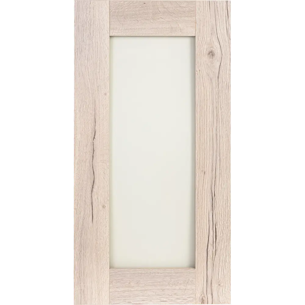 Фото 2 Фасад-витрина кухонного шкафа Касли 39.7x76.5 см KONSENSA ЛДСП цвет светлое дерево Фото 2 Фасад-витрина кухонного шкафа Касли 39.7x76.5 см KONSENSA ЛДСП цвет светлое дерево