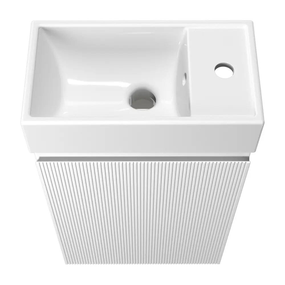 Фото 2 Тумба с раковиной подвесная Wellsee WC Area 20216946R для ванной Фото 2 Тумба с раковиной подвесная Wellsee WC Area 20216946R для ванной