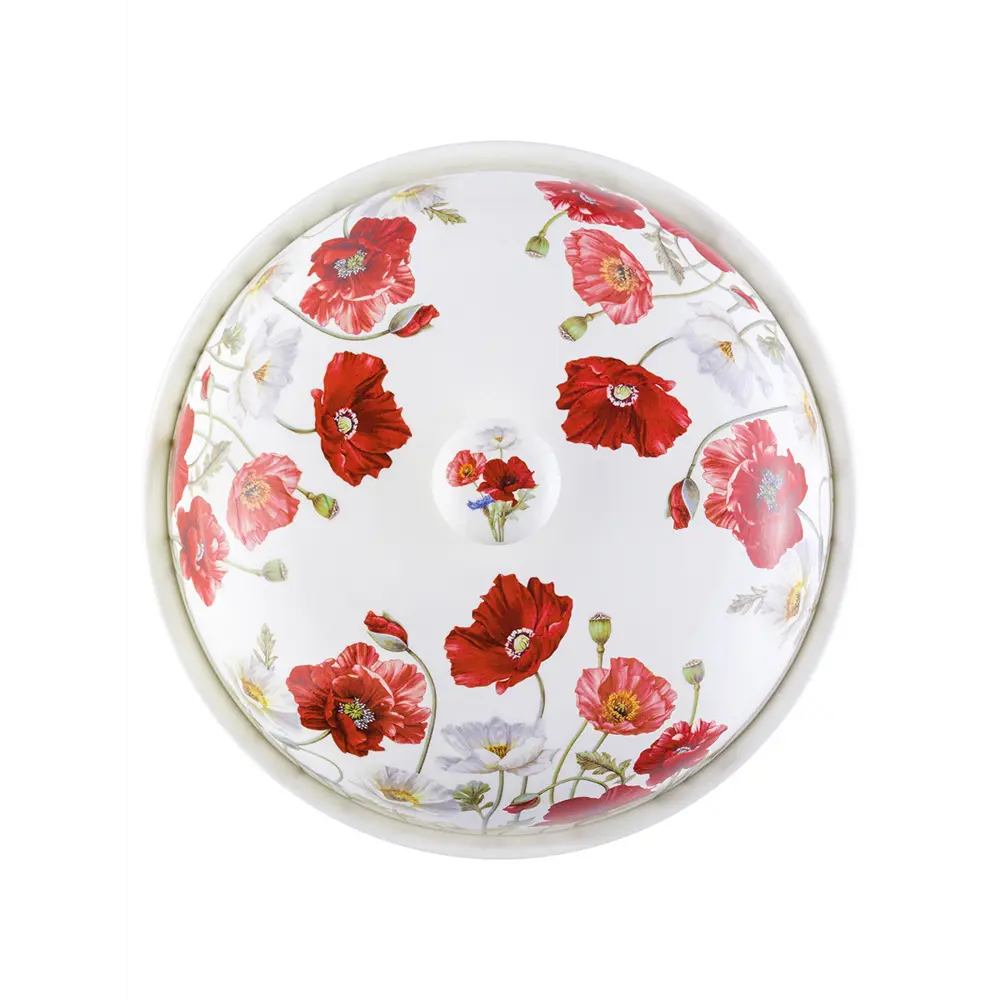 Фото 6 Блинница Elan Gallery "Маки" New Bone China 23x23x9.5 см Фото 6 Блинница Elan Gallery "Маки" New Bone China 23x23x9.5 см
