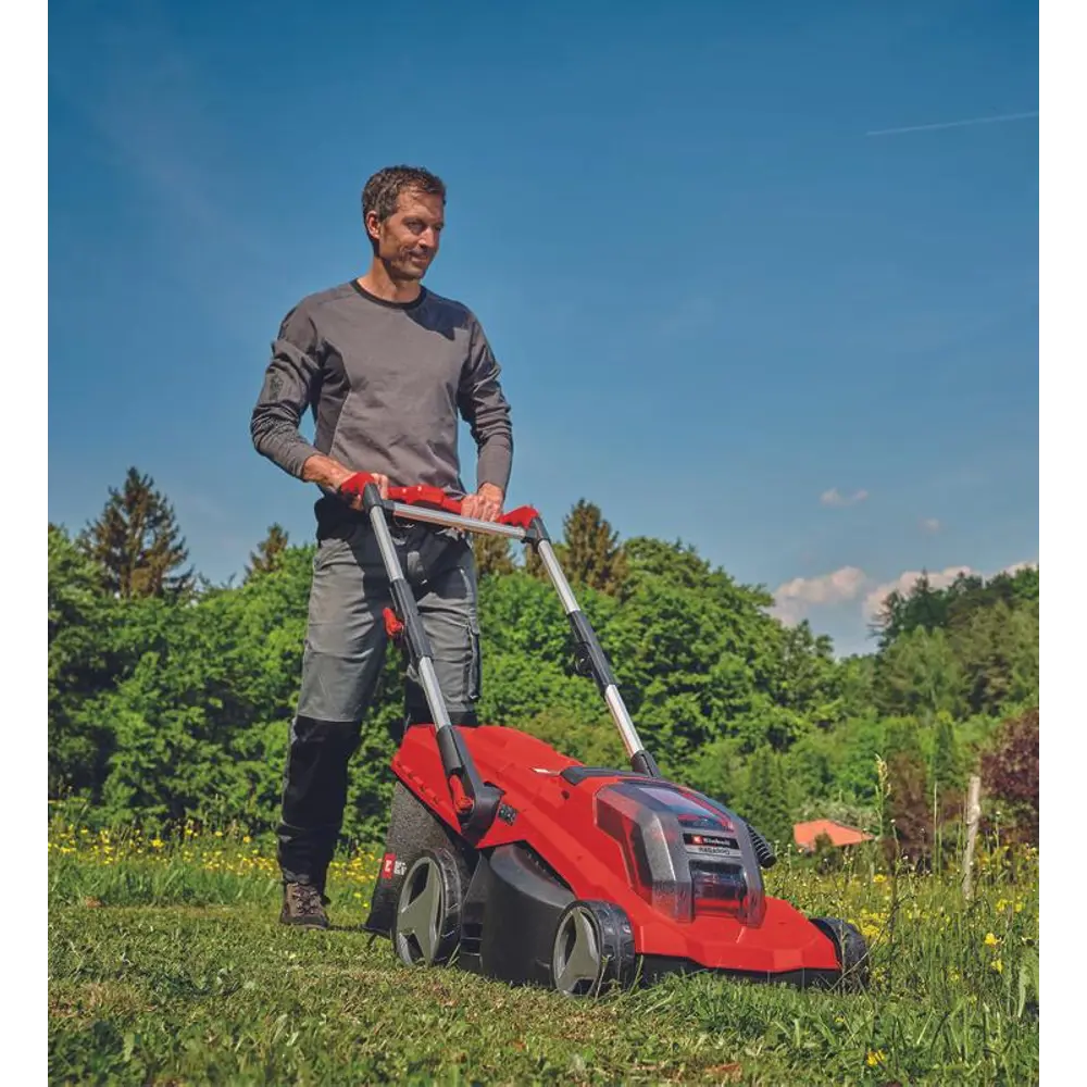 Фото 7 Газонокосилка аккумуляторная бесщеточный Einhell PXC RASARRO 36/40 36 В 40 см 2x4 Ач АКБ и ЗУ входит в комплект Фото 7 Газонокосилка аккумуляторная бесщеточный Einhell PXC RASARRO 36/40 36 В 40 см 2x4 Ач АКБ и ЗУ входит в комплект