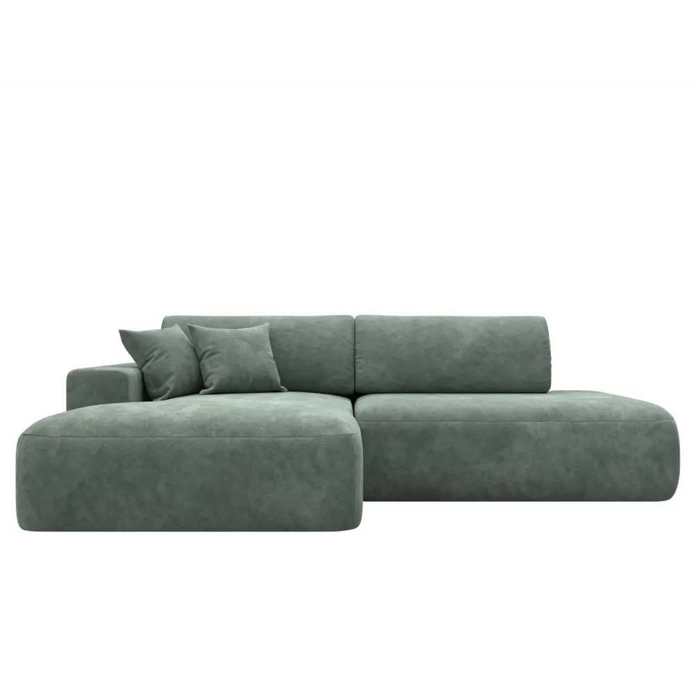 Фото 2 Диван угловой Лига-036 НПБ Модерн левый угол Лига диванов 127766L 267x84x162 см велюр цвет brut 08 зеленый Фото 2 Диван угловой Лига-036 НПБ Модерн левый угол Лига диванов 127766L 267x84x162 см велюр цвет brut 08 зеленый