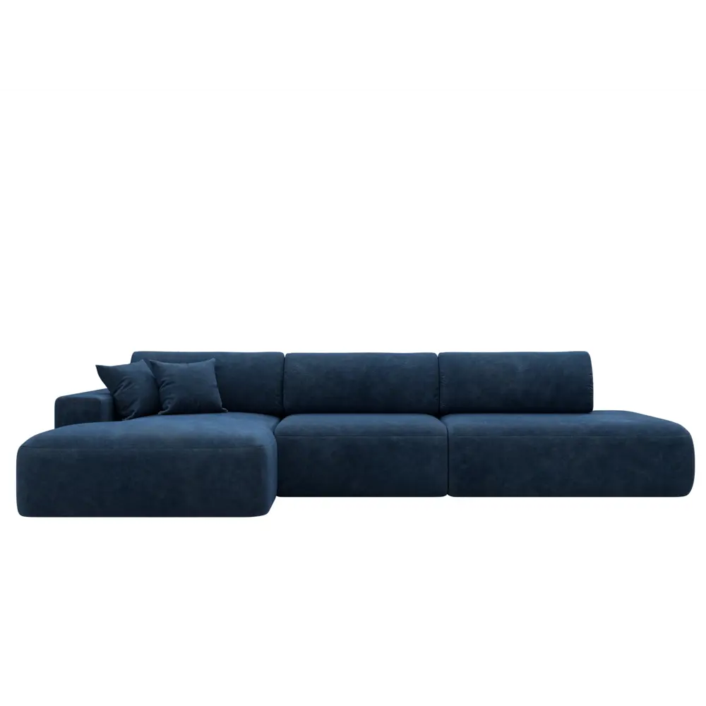 Фото 2 Диван угловой Лига-036 НПБ Модерн Лонг левый угол Лига диванов 127747L 365x84x162 см велюр цвет brut 11 синий Фото 2 Диван угловой Лига-036 НПБ Модерн Лонг левый угол Лига диванов 127747L 365x84x162 см велюр цвет brut 11 синий