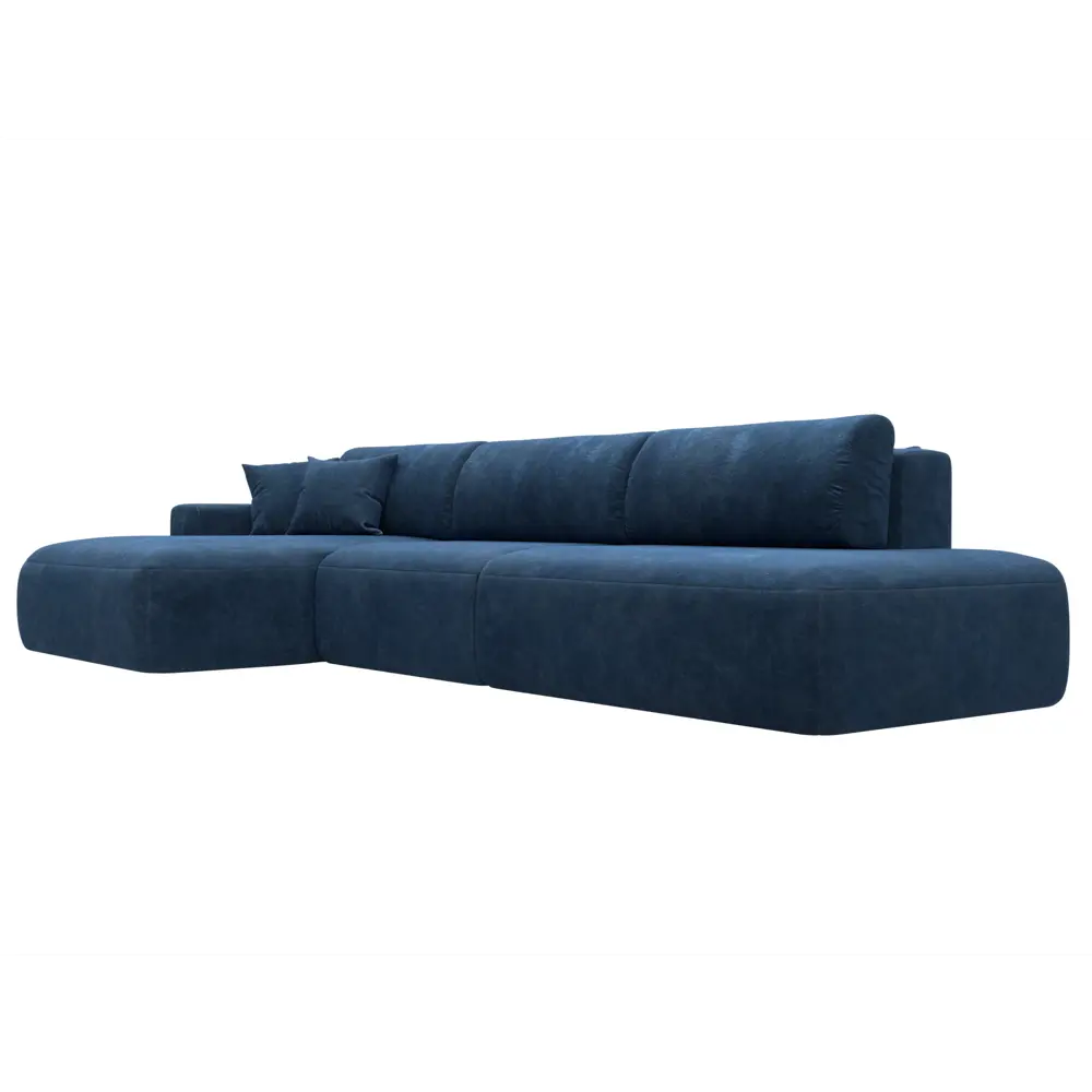 Фото 4 Диван угловой Лига-036 НПБ Модерн Лонг левый угол Лига диванов 127747L 365x84x162 см велюр цвет brut 11 синий Фото 4 Диван угловой Лига-036 НПБ Модерн Лонг левый угол Лига диванов 127747L 365x84x162 см велюр цвет brut 11 синий