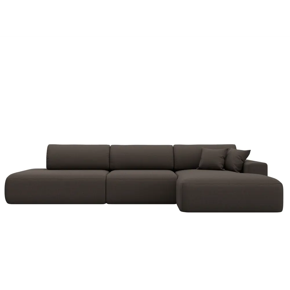 Фото 2 Диван угловой Лига-036 НПБ Модерн Лонг правый угол Лига диванов 124694 365x84x162 см рогожка цвет амур 05 коричневый Фото 2 Диван угловой Лига-036 НПБ Модерн Лонг правый угол Лига диванов 124694 365x84x162 см рогожка цвет амур 05 коричневый