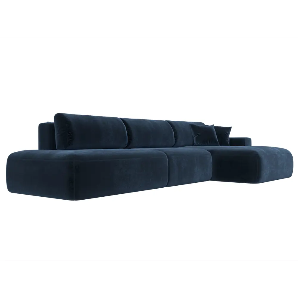 Фото 4 Диван угловой Лига-036 НПБ Модерн Лонг правый угол Лига диванов 127756 365x84x162 см велюр цвет tower 13 синий Фото 4 Диван угловой Лига-036 НПБ Модерн Лонг правый угол Лига диванов 127756 365x84x162 см велюр цвет tower 13 синий