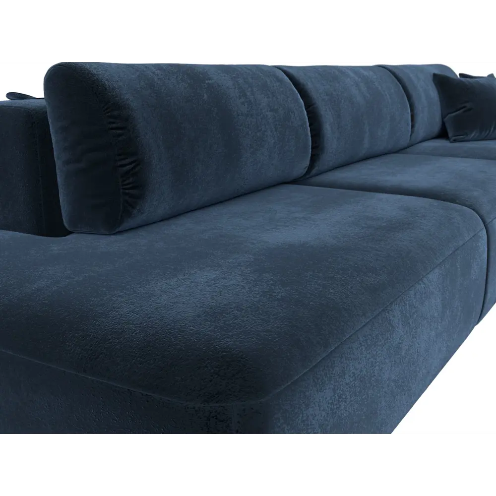 Фото 3 Диван угловой Лига-036 НПБ Модерн Лонг правый угол Лига диванов 127756 365x84x162 см велюр цвет tower 13 синий Фото 3 Диван угловой Лига-036 НПБ Модерн Лонг правый угол Лига диванов 127756 365x84x162 см велюр цвет tower 13 синий