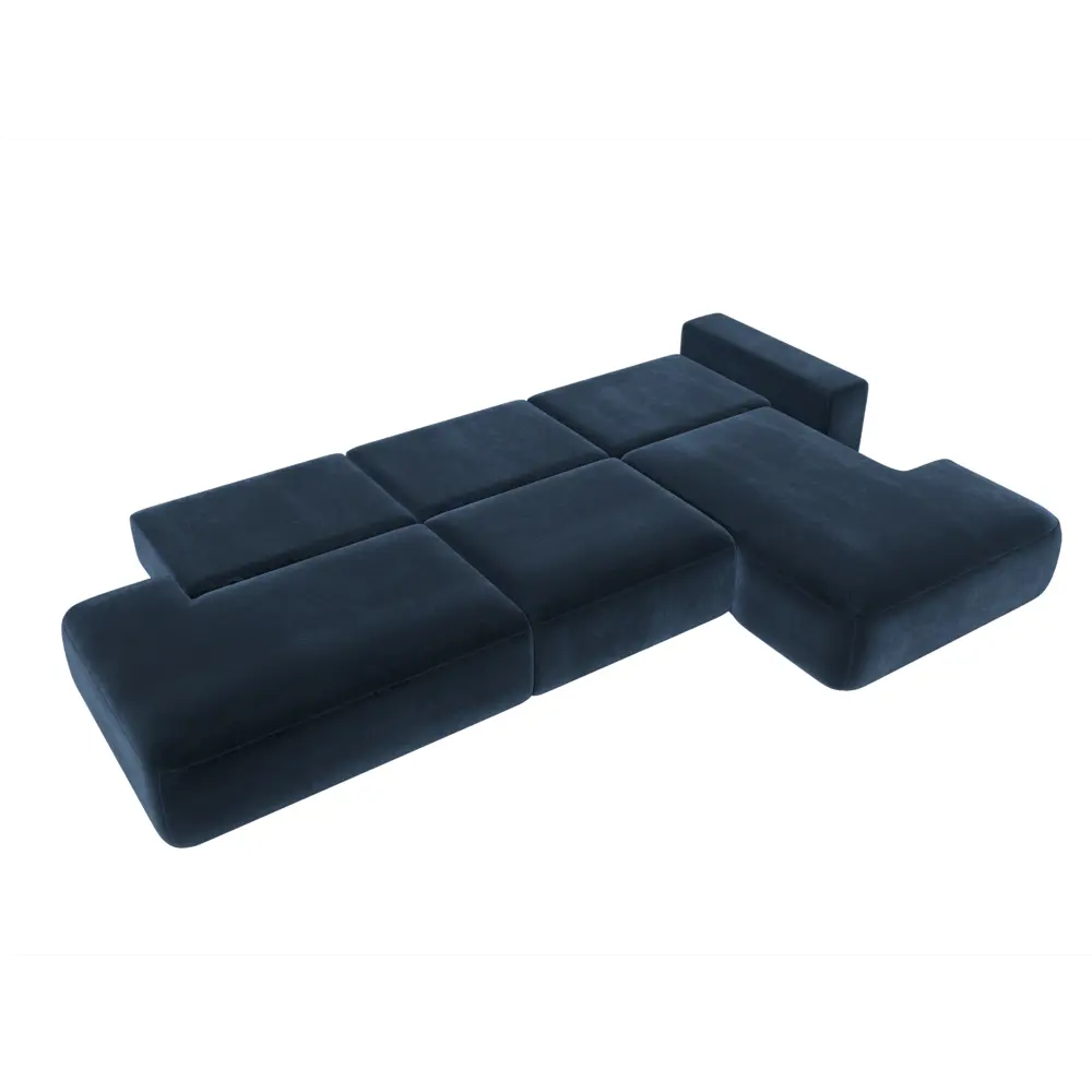 Фото 10 Диван угловой Лига-036 НПБ Модерн Лонг правый угол Лига диванов 127756 365x84x162 см велюр цвет tower 13 синий Фото 10 Диван угловой Лига-036 НПБ Модерн Лонг правый угол Лига диванов 127756 365x84x162 см велюр цвет tower 13 синий