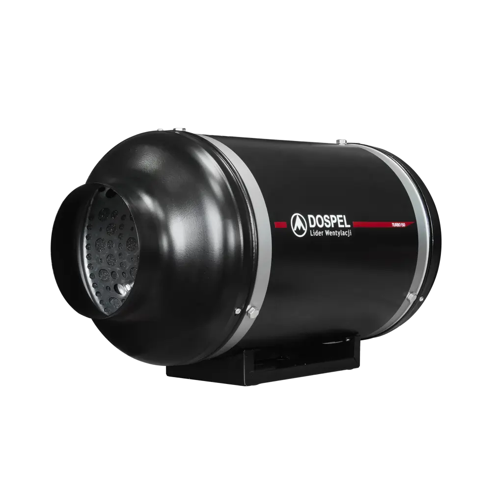 Фото 3 Вентилятор канальный вытяжной Dospel Turbo Silent D160 мм 45 дБ 630 м³/ч цвет черный Фото 3 Вентилятор канальный вытяжной Dospel Turbo Silent D160 мм 45 дБ 630 м³/ч цвет черный