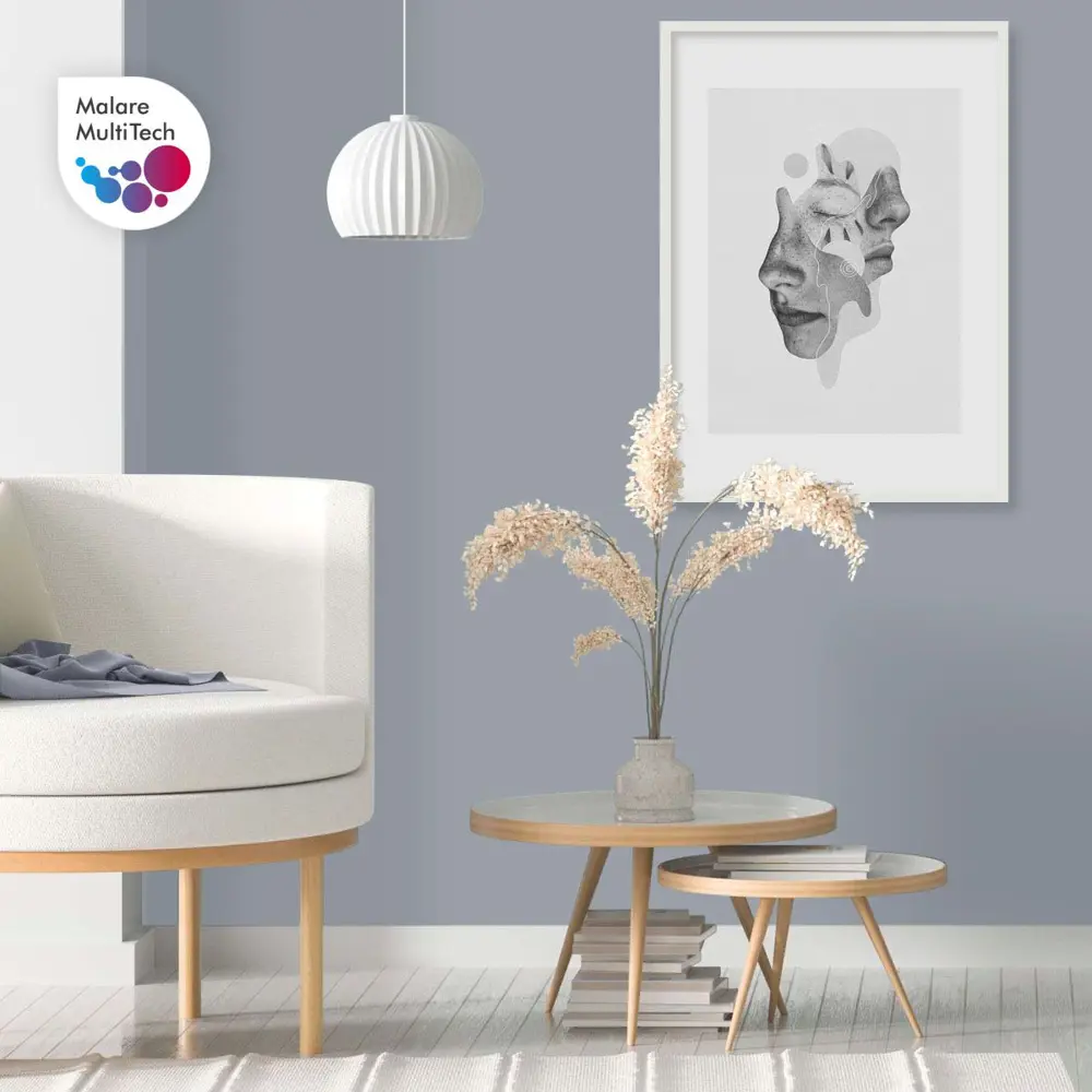Фото Краска для сырых помещений Malare Professional от плесени без запаха матовая цвет светло-серый 2.7 л Фото Краска для сырых помещений Malare Professional от плесени без запаха матовая цвет светло-серый 2.7 л