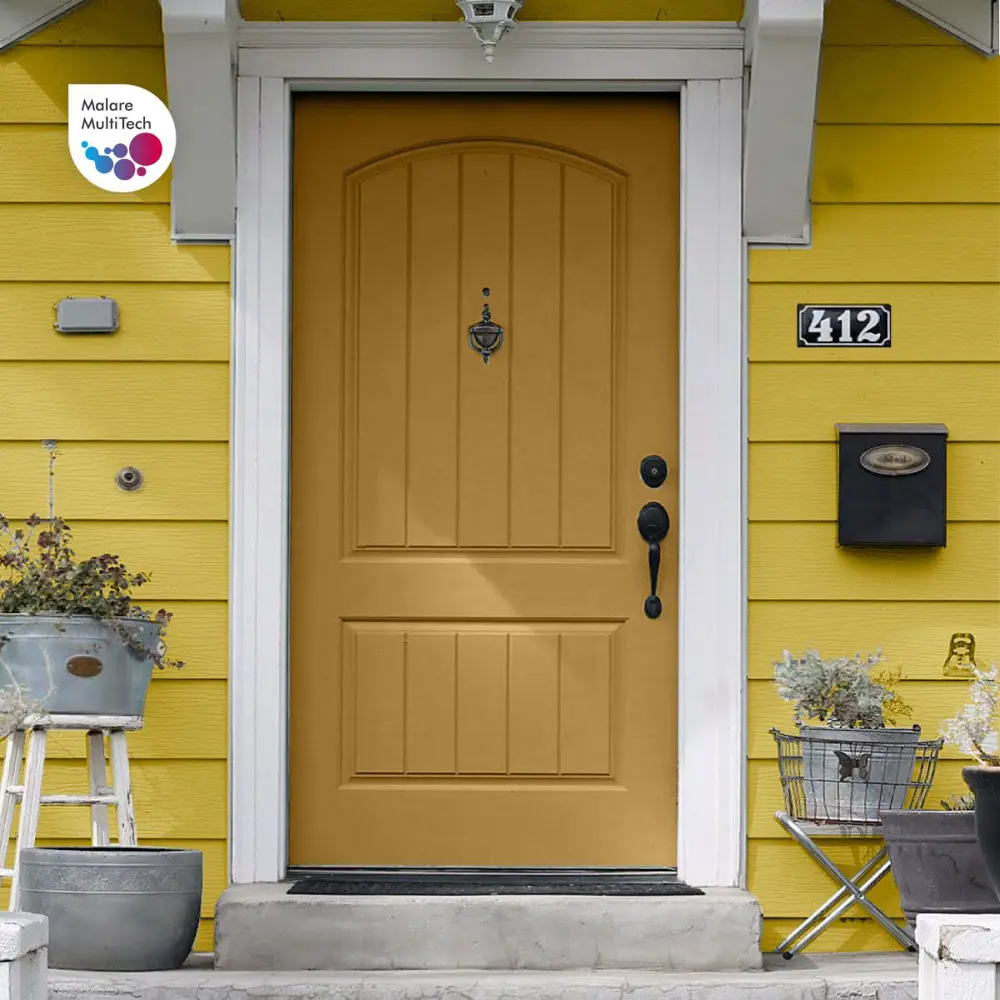 Фото 5 Краска резиновая универсальная Malare ProfleX Latex быстросохнущая полуглянцевая цвет синяя малина 2 кг