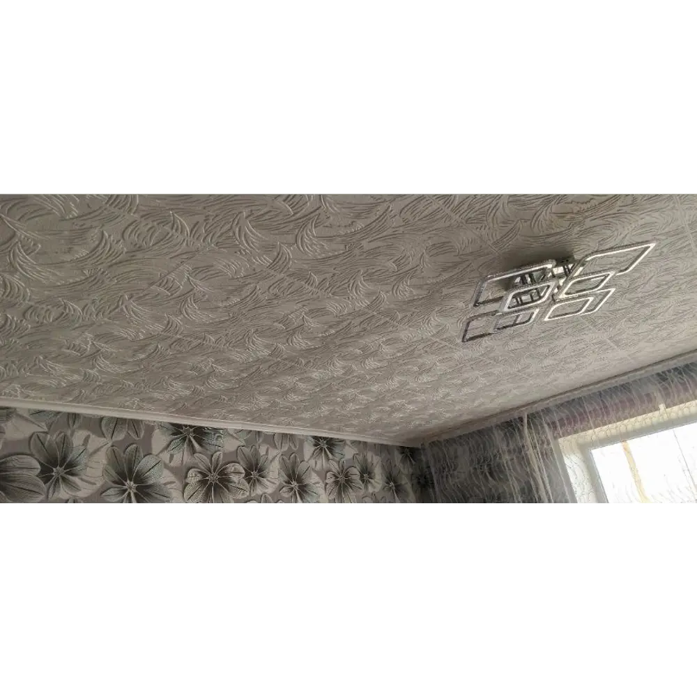 Фото 3 Потолочная плитка полистирол белая Комфорт Пласт Сеул 50x50 см 2 м² Фото 3 Потолочная плитка полистирол белая Комфорт Пласт Сеул 50x50 см 2 м²
