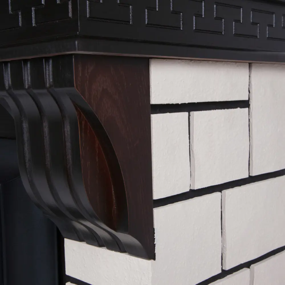 Фото 7 Каминокомплект Realflame Stone Corner с очагом Majestic Lux BL 1500Вт дуб Фото 7 Каминокомплект Realflame Stone Corner с очагом Majestic Lux BL 1500Вт дуб