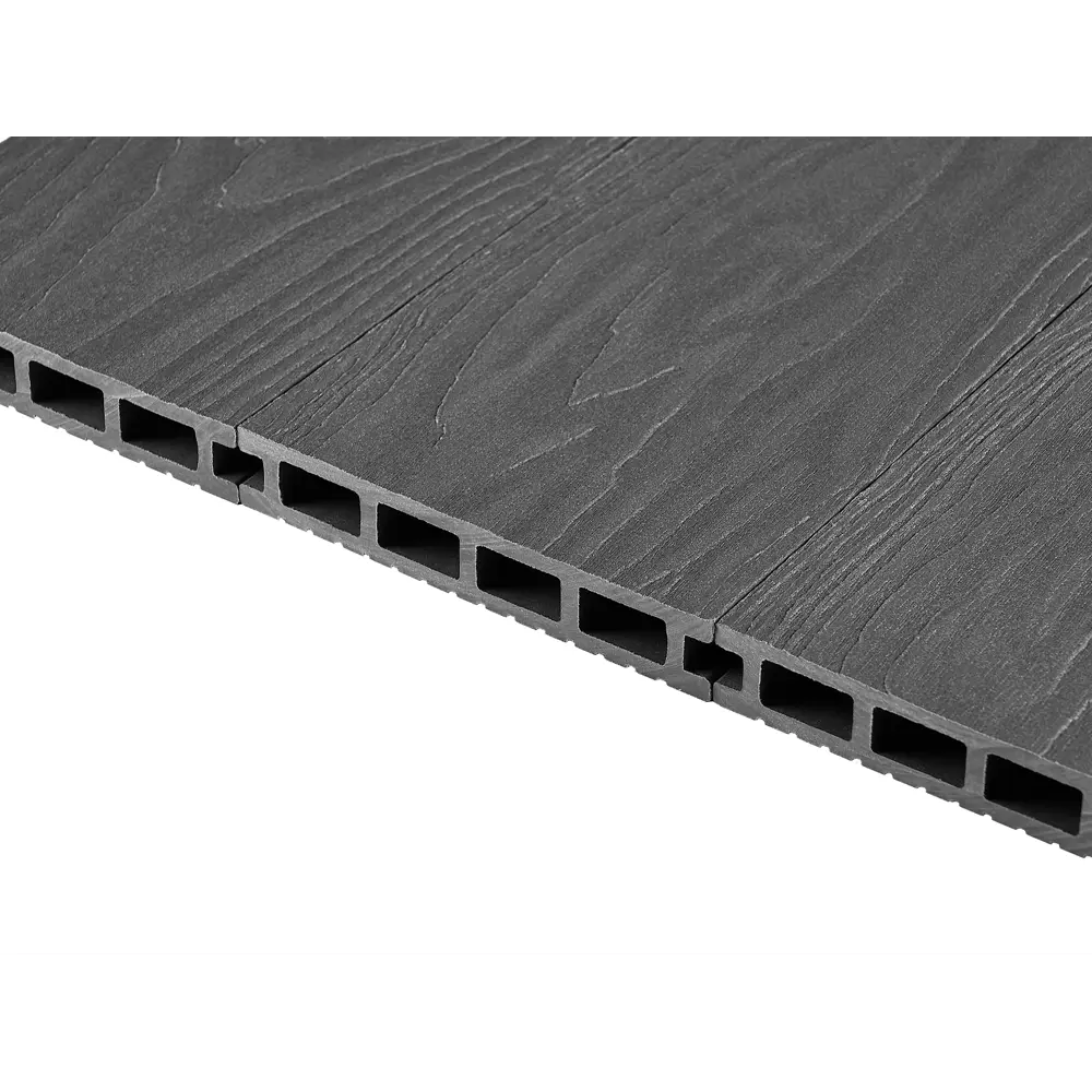 Фото 5 Террасная доска ДПК Groentec цвет Серый 145x25x3000 мм 0.435 м²