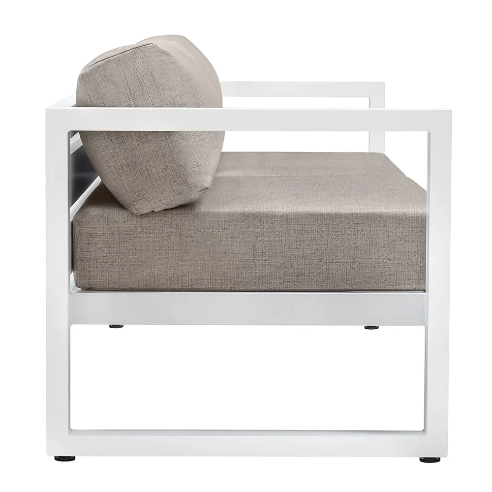 Фото 2 Диван садовый Greenween GW-AL-CAPRI-SOFA-1900W CAPRI 190 см x 73 см x 77 см алюминий и ткани белый Фото 2 Диван садовый Greenween GW-AL-CAPRI-SOFA-1900W CAPRI 190 см x 73 см x 77 см алюминий и ткани белый