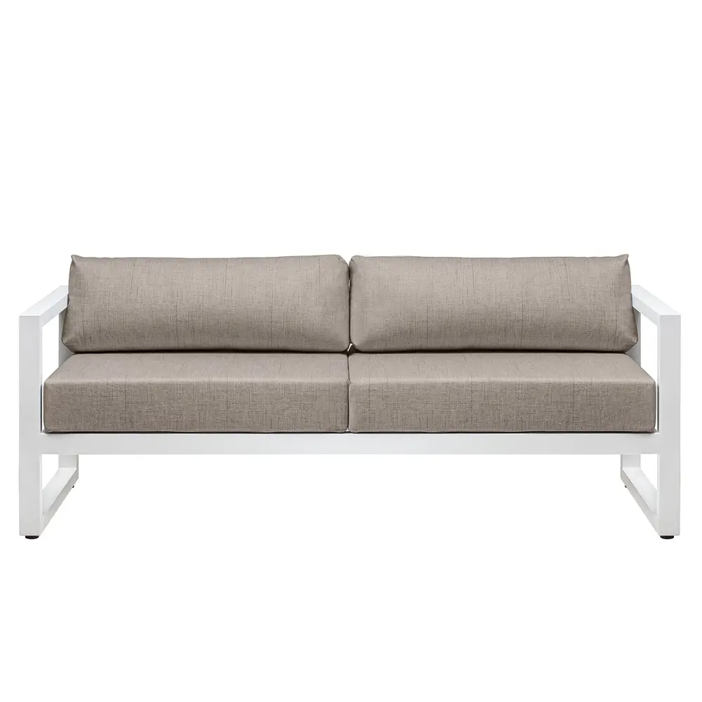 Фото Диван садовый Greenween GW-AL-CAPRI-SOFA-1900W CAPRI 190 см x 73 см x 77 см алюминий и ткани белый Фото Диван садовый Greenween GW-AL-CAPRI-SOFA-1900W CAPRI 190 см x 73 см x 77 см алюминий и ткани белый