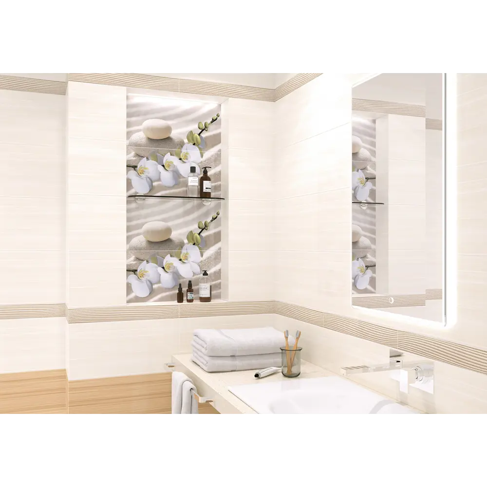 Фото Панно Alma Ceramica Relax PWU09RLX1 50x49.8см цвет разноцветный, цена за штуку Фото Панно Alma Ceramica Relax PWU09RLX1 50x49.8см цвет разноцветный, цена за штуку