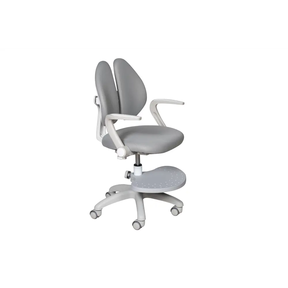 Фото 2 Комплект Cubby парта Iris Grey и кресло Primo Grey с подлокотниками и подставкой Фото 2 Комплект Cubby парта Iris Grey и кресло Primo Grey с подлокотниками и подставкой