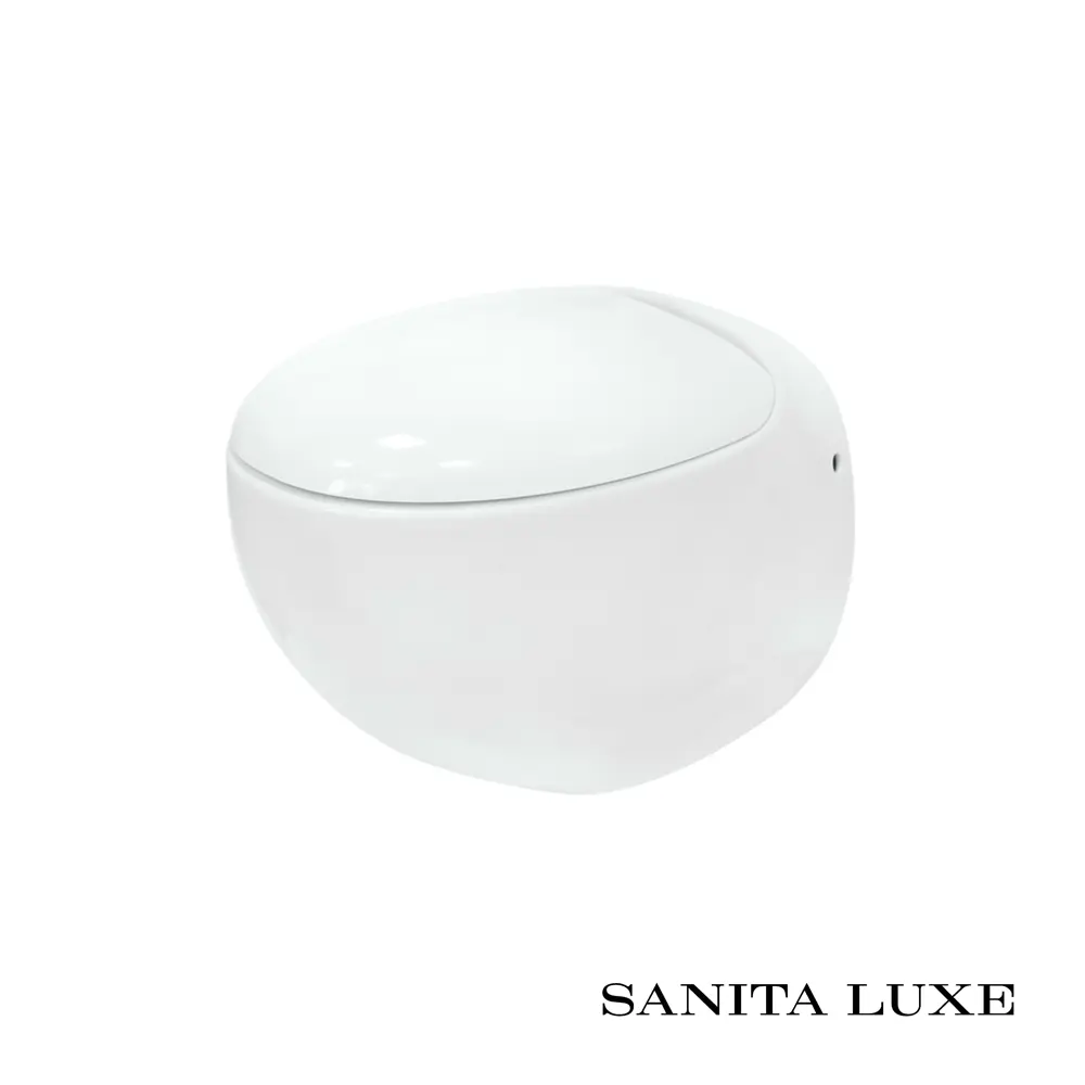 Фото 7 Унитаз подвесной Sanita luxe Ringo WC.WH/Ringo/DM.Rim/WHT.G/S1 безободковый с сиденьем микролифт Фото 7 Унитаз подвесной Sanita luxe Ringo WC.WH/Ringo/DM.Rim/WHT.G/S1 безободковый с сиденьем микролифт