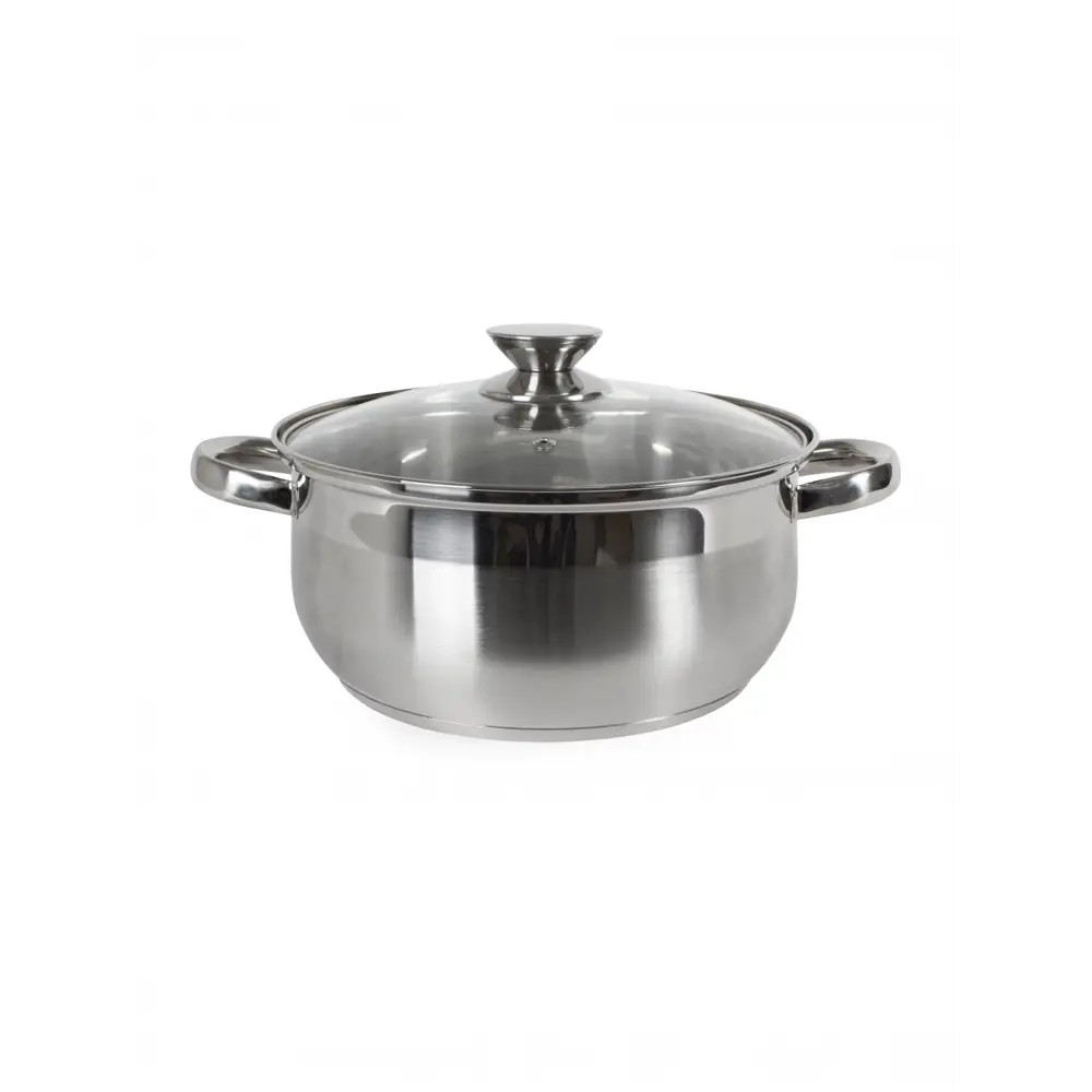 Фото Кастрюля ATTRIBUTE STEEL Classic 5 л Фото Кастрюля ATTRIBUTE STEEL Classic 5 л