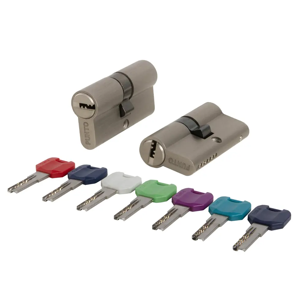 Фото Цилиндровый механизм Punto MaxPro7000Key65mm (25+10+30) SN никель 7key Фото Цилиндровый механизм Punto MaxPro7000Key65mm (25+10+30) SN никель 7key