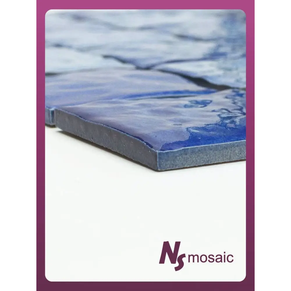 Фото 4 Декоративная мозаика Nsmosaic Pw4848-21 NS08PL0005 30.6x30.6см цвет Синий Фото 4 Декоративная мозаика Nsmosaic Pw4848-21 NS08PL0005 30.6x30.6см цвет Синий