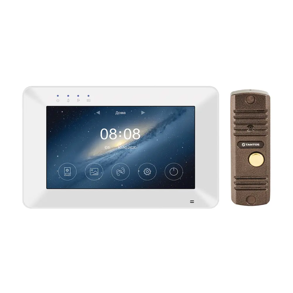 Фото 6 Видеодомофон Tantos Rachel HD Wi-Fi Kit 7" цвет белый Фото 6 Видеодомофон Tantos Rachel HD Wi-Fi Kit 7" цвет белый