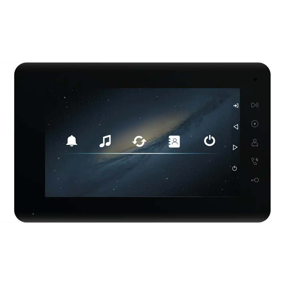 Фото Монитор видеодомофона Tantos Mia HD 7" цвет черный Фото Монитор видеодомофона Tantos Mia HD 7" цвет черный