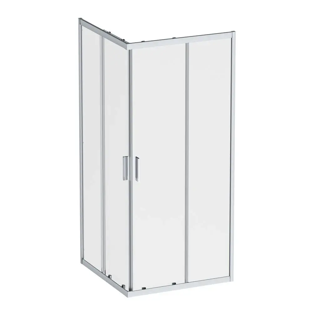 Фото 3 Душевой уголок Am.pm Gem W90G-403-9090MT_7214 угол 90x90см серебро профиль эффект стекла без покрытия Фото 3 Душевой уголок Am.pm Gem W90G-403-9090MT_7214 угол 90x90см серебро профиль эффект стекла без покрытия