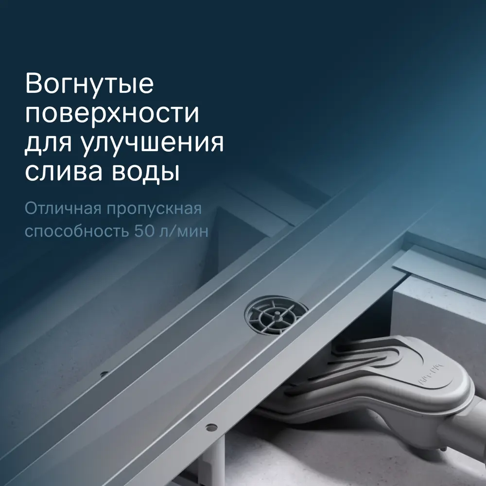 Фото 3 Душевой трап горизонтальный AM.PM комбинированный затвор 686x53 W01SC-U11-070-04SB.5 мм Фото 3 Душевой трап горизонтальный AM.PM комбинированный затвор 686x53 W01SC-U11-070-04SB.5 мм