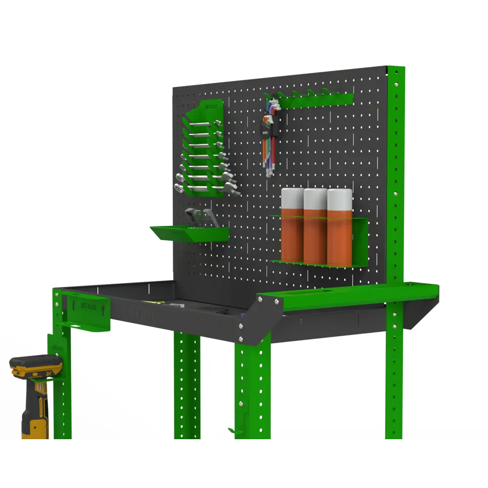 Фото 4 Тележка инструментальная Metalex 118227 Тип 4 800x400x700 мм 2 полки Фото 4 Тележка инструментальная Metalex 118227 Тип 4 800x400x700 мм 2 полки