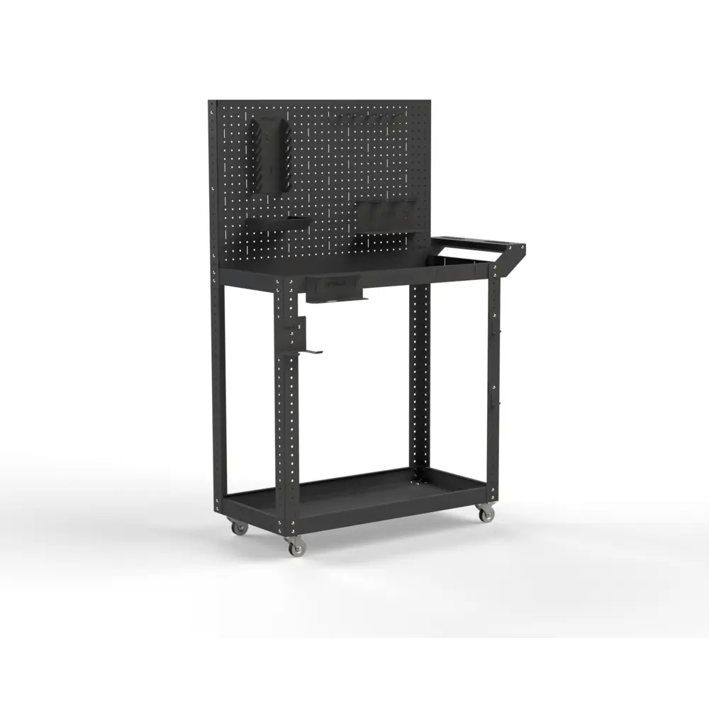 Фото 3 Тележка инструментальная Metalex 118244 Тип 4 800x400x800 мм 2 полки Фото 3 Тележка инструментальная Metalex 118244 Тип 4 800x400x800 мм 2 полки