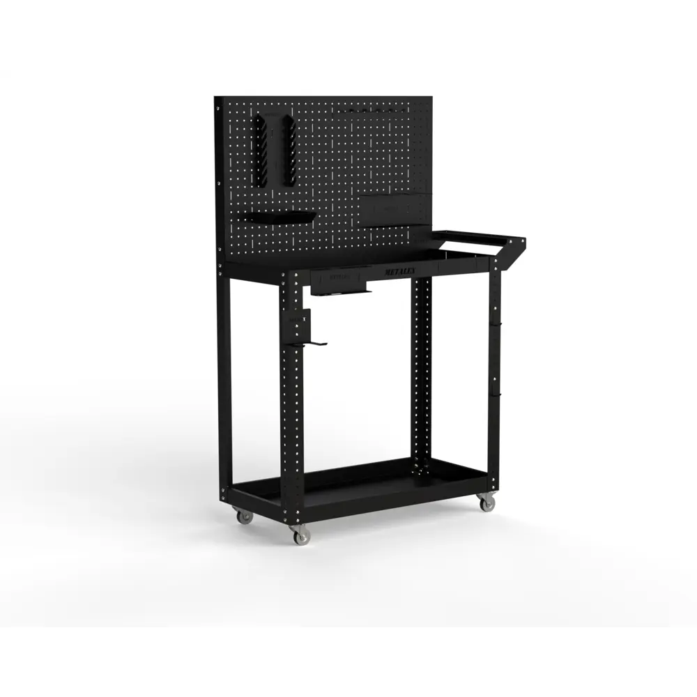 Фото 5 Тележка инструментальная Metalex 118252 Тип 4 800x400x800 мм 2 полки Фото 5 Тележка инструментальная Metalex 118252 Тип 4 800x400x800 мм 2 полки