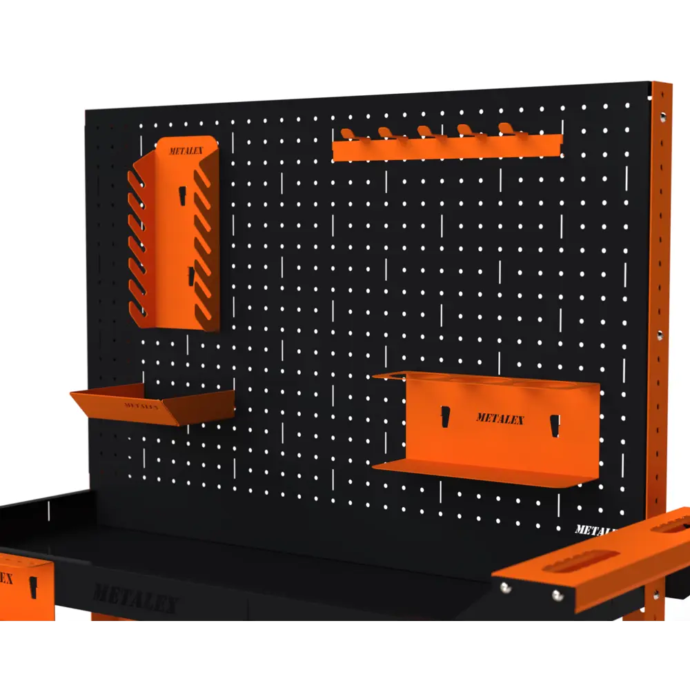Фото 6 Тележка инструментальная Metalex 118283 Тип 4 950x450x800 мм 3 полки Фото 6 Тележка инструментальная Metalex 118283 Тип 4 950x450x800 мм 3 полки