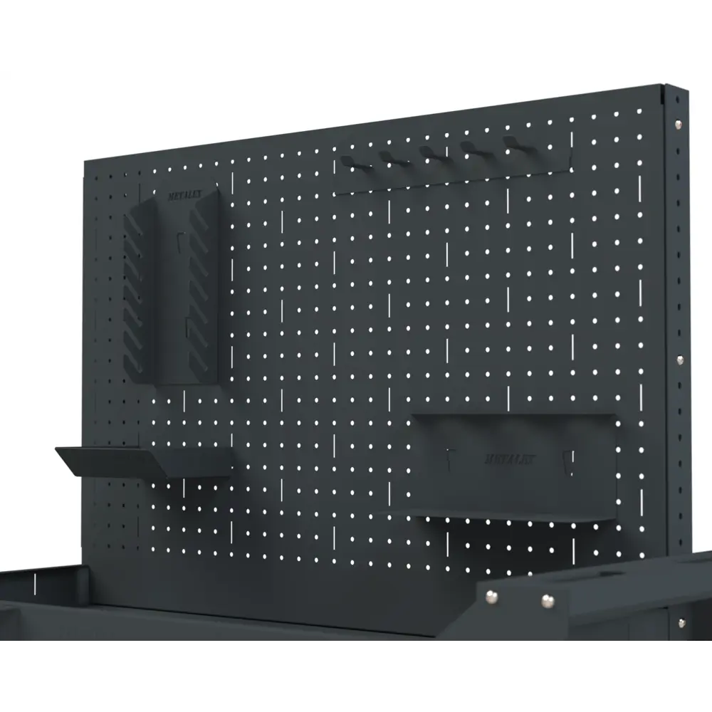 Фото 2 Тележка инструментальная Metalex 118292 Тип 4 800x450x900 мм 3 полки Фото 2 Тележка инструментальная Metalex 118292 Тип 4 800x450x900 мм 3 полки