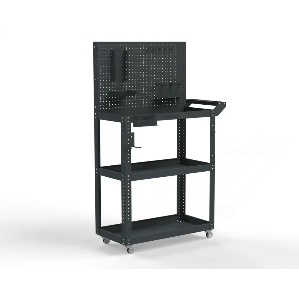 Фото 3 Тележка инструментальная Metalex 118293 Тип 4 950x400x700 мм 3 полки Фото 3 Тележка инструментальная Metalex 118293 Тип 4 950x400x700 мм 3 полки