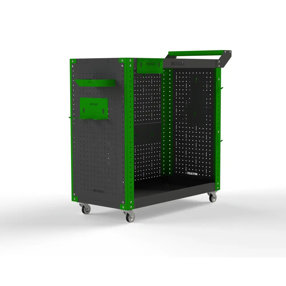 Фото 3 Тележка инструментальная Metalex 118344 Тип 3 800x450x900 мм 2 полки Фото 3 Тележка инструментальная Metalex 118344 Тип 3 800x450x900 мм 2 полки