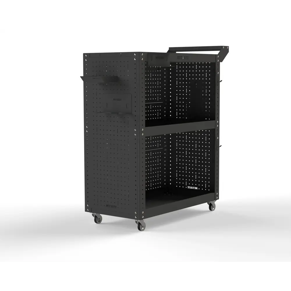 Фото 2 Тележка инструментальная Metalex 118406 Тип 3 950x400x800 мм 3 полки Фото 2 Тележка инструментальная Metalex 118406 Тип 3 950x400x800 мм 3 полки