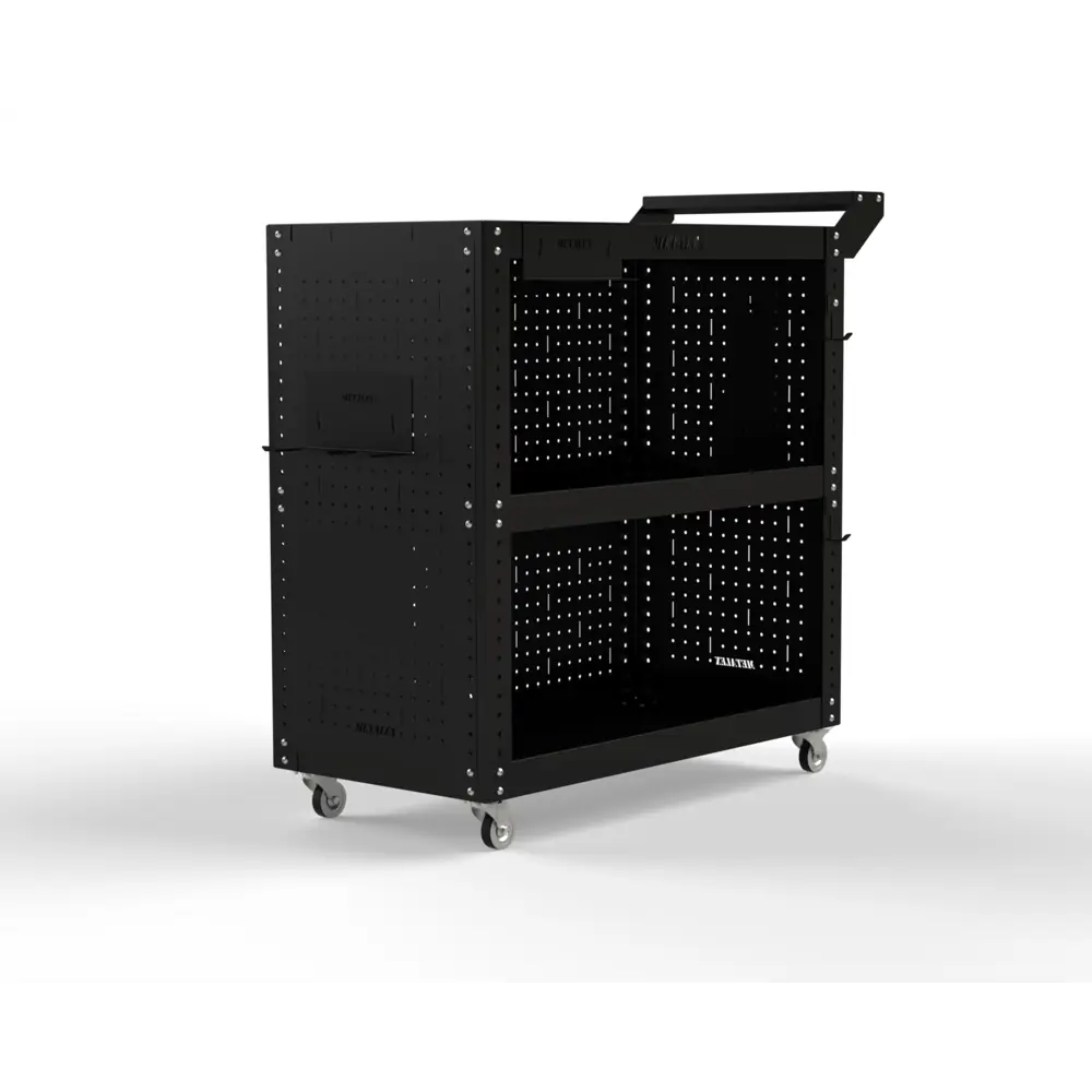 Фото 3 Тележка инструментальная Metalex 118414 Тип 3 800x400x800 мм 3 полки Фото 3 Тележка инструментальная Metalex 118414 Тип 3 800x400x800 мм 3 полки