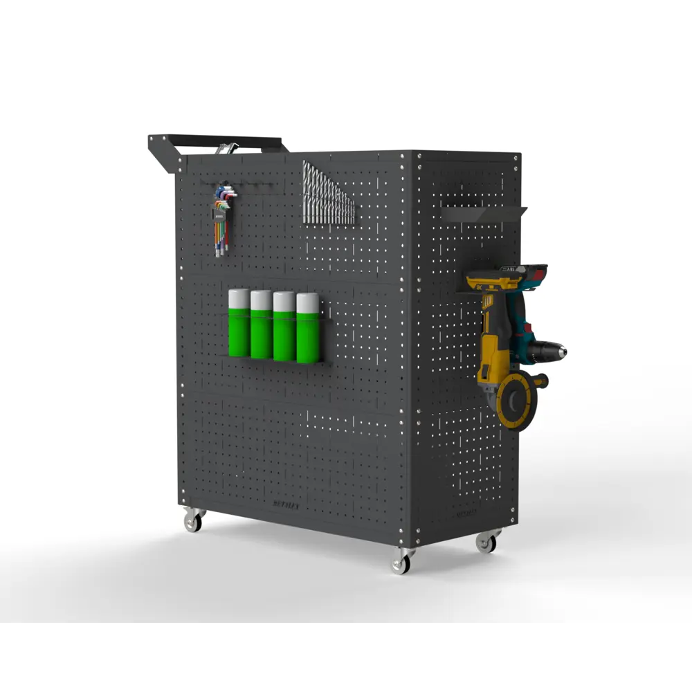Фото 3 Тележка инструментальная Metalex 118437 Тип 3 950x400x700 мм 4 полки Фото 3 Тележка инструментальная Metalex 118437 Тип 3 950x400x700 мм 4 полки