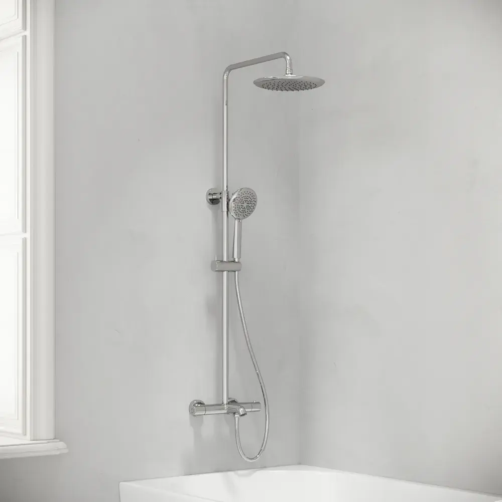 Фото 8 Душевая стойка Sancos SC3001LCH 5 режимная цвет хром Фото 8 Душевая стойка Sancos SC3001LCH 5 режимная цвет хром