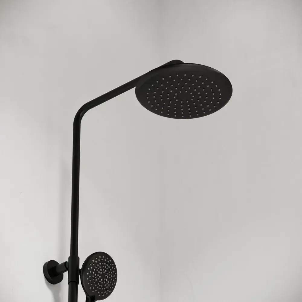 Фото 3 Душевая стойка Sancos SC3001LMB 5 режимная цвет черный матовый