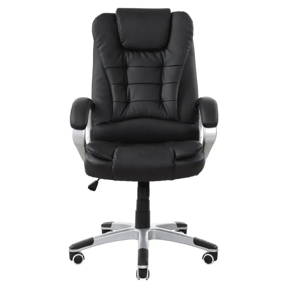 Фото 2 Офисное кресло Brabix Comfort MS-003 65x122x47 см эко кожа цвет черный Фото 2 Офисное кресло Brabix Comfort MS-003 65x122x47 см эко кожа цвет черный