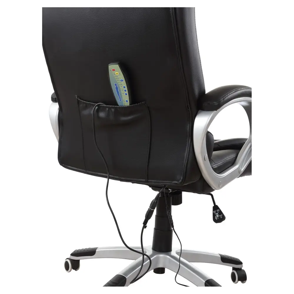 Фото 3 Офисное кресло Brabix Comfort MS-003 65x122x47 см эко кожа цвет черный Фото 3 Офисное кресло Brabix Comfort MS-003 65x122x47 см эко кожа цвет черный