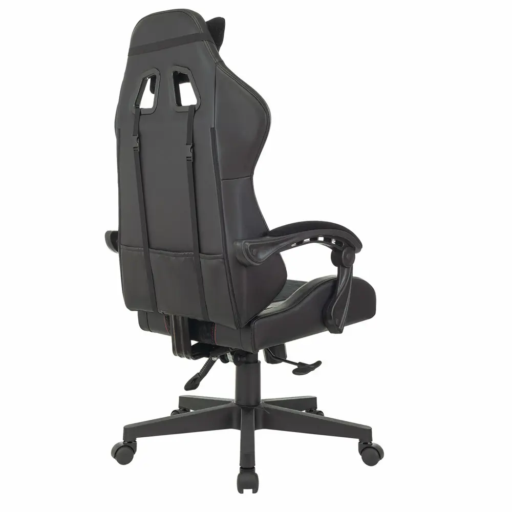 Фото 9 Офисное кресло Brabix Striker GM-121 60x129.5x47 см велюр цвет черный Фото 9 Офисное кресло Brabix Striker GM-121 60x129.5x47 см велюр цвет черный