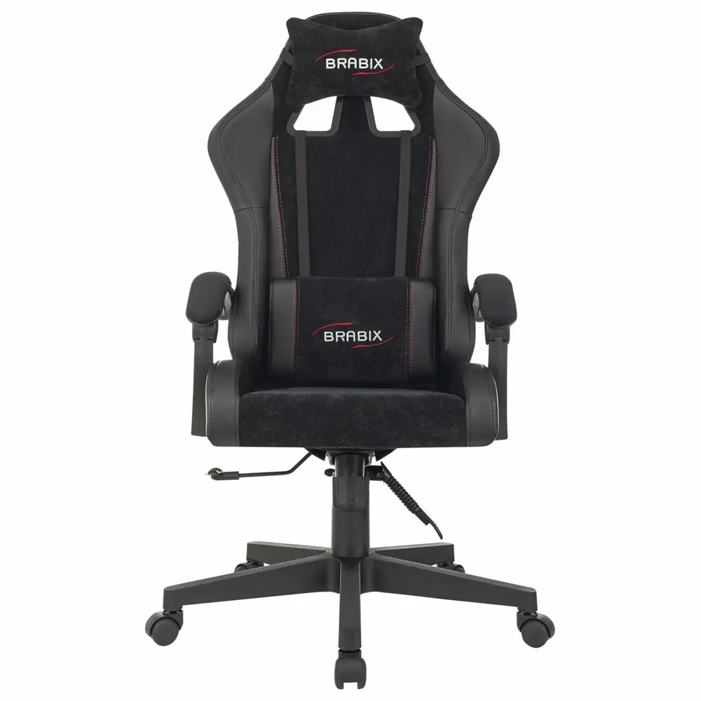 Фото 4 Офисное кресло Brabix Striker GM-121 60x129.5x47 см велюр цвет черный Фото 4 Офисное кресло Brabix Striker GM-121 60x129.5x47 см велюр цвет черный