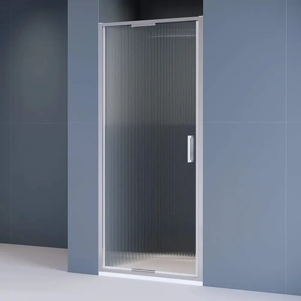 Фото 2 Душевая дверь Rgw 587974 80см эффект стекла рифленый распашной Фото 2 Душевая дверь Rgw 587974 80см эффект стекла рифленый распашной