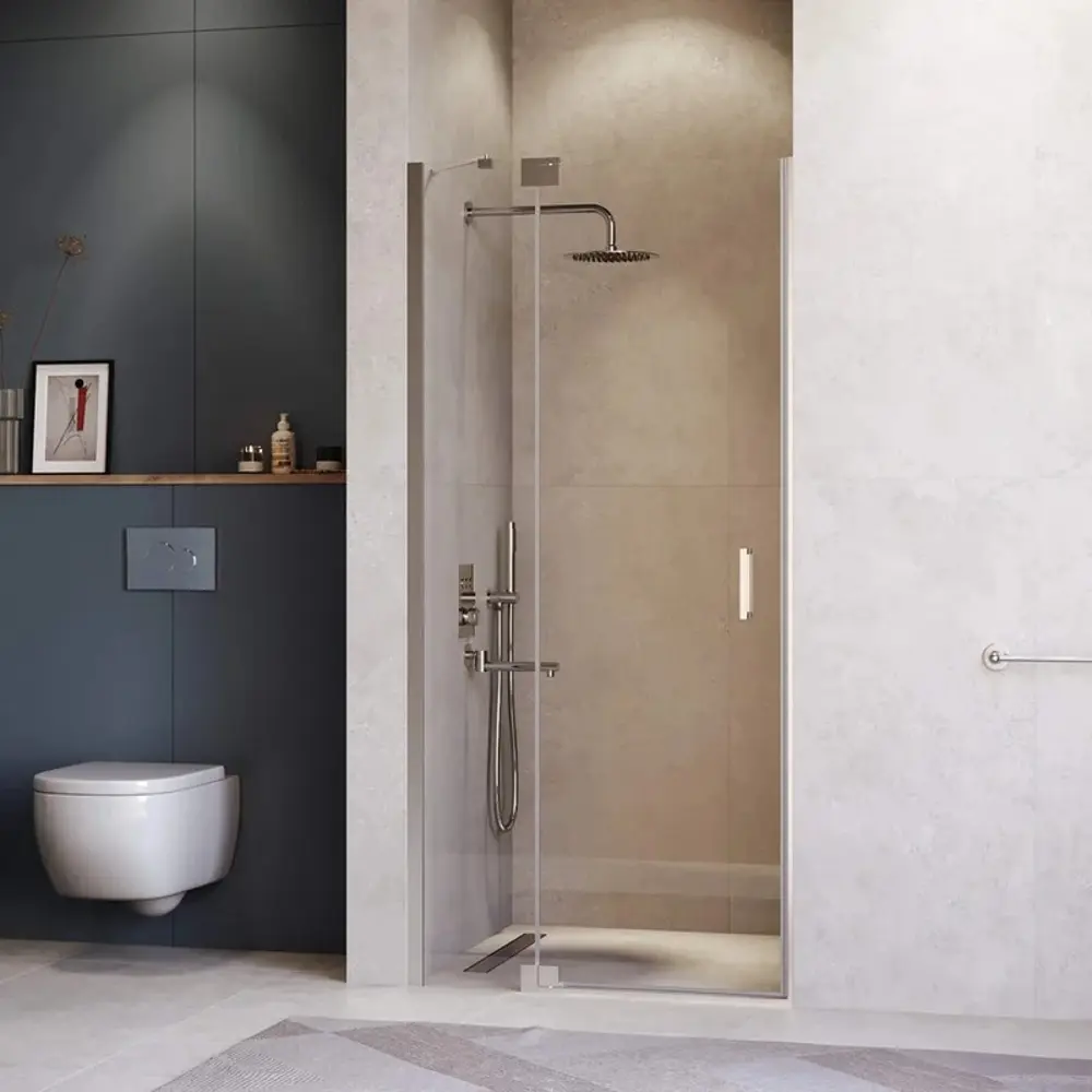 Фото 3 Душевая дверь Rgw 595156 90см эффект стекла прозрачный распашной Фото 3 Душевая дверь Rgw 595156 90см эффект стекла прозрачный распашной