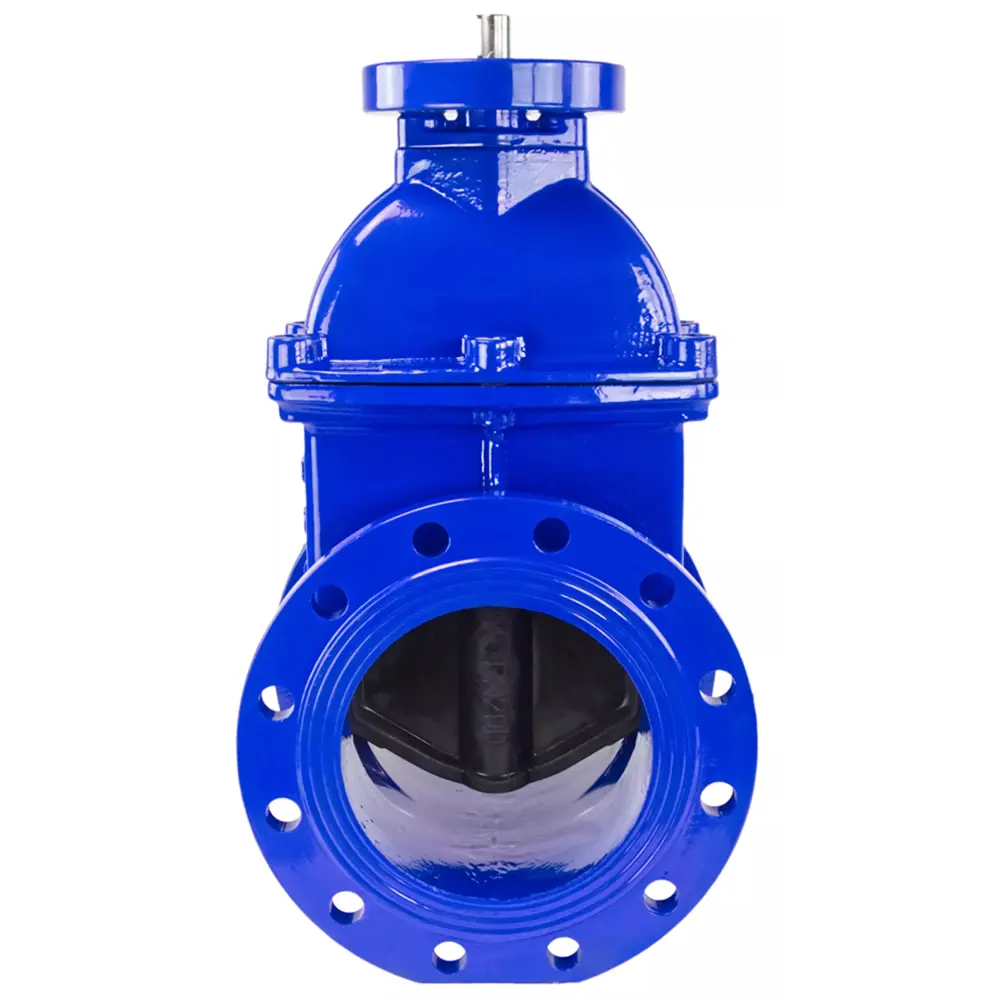 Фото Задвижка под электропривод клиновая DN.ru D040-00826 DN300 PN16 С невыдвижным шпинделем чугун Фото Задвижка под электропривод клиновая DN.ru D040-00826 DN300 PN16 С невыдвижным шпинделем чугун