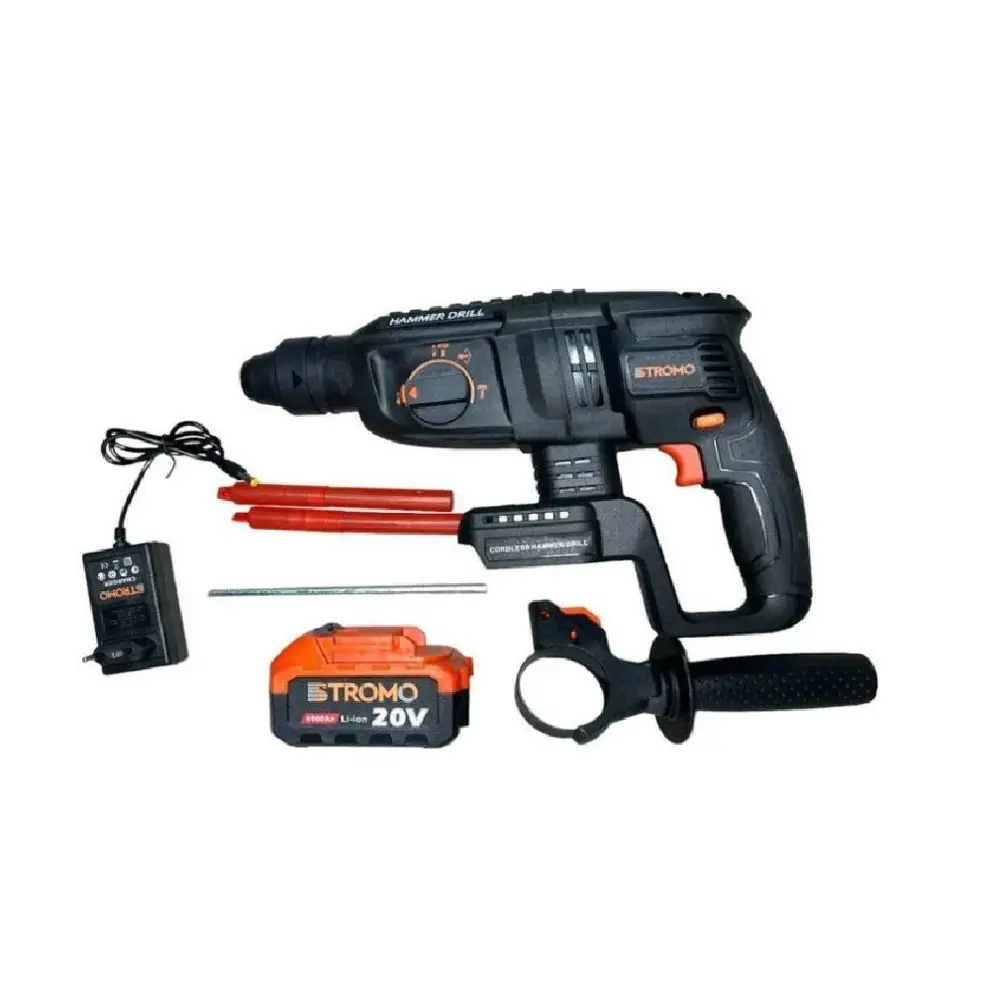 Фото 2 Перфоратор аккумуляторный бесщеточный SDS Plus Procraft Stromo AHA20, 20 В Li-Ion 1x4 Ач, 3 Дж Фото 2 Перфоратор аккумуляторный бесщеточный SDS Plus Procraft Stromo AHA20, 20 В Li-Ion 1x4 Ач, 3 Дж