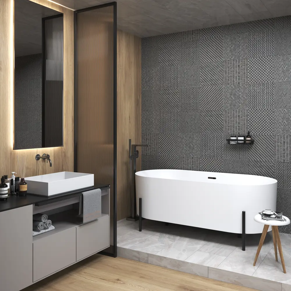 Фото 5 Ванна Wellsee FR.Euphoria 2.0 235501004 акриловая отдельностоящая экран, декоративные ножки, слив-перелив Фото 5 Ванна Wellsee FR.Euphoria 2.0 235501004 акриловая отдельностоящая экран, декоративные ножки, слив-перелив